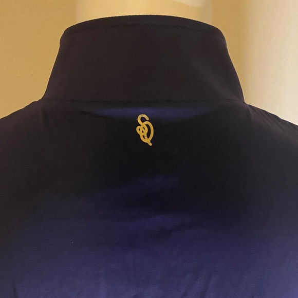 Smith & Quinn Chic Women's Blue High Collar Blouse Sz Med - Picture 5 of 13